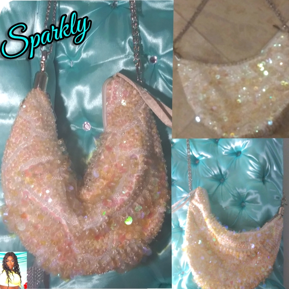 Sparkly Over The Shoulder Purse/Bag